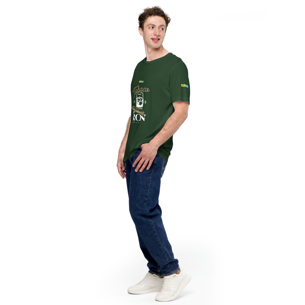 CAMISETA - TABACO Y RON (UNISEX)